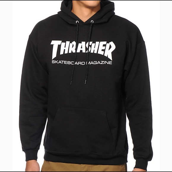 ISO GREY THRASHER HOODIE OR BLACK THRASHER HOODIE - Picture 2 of 2